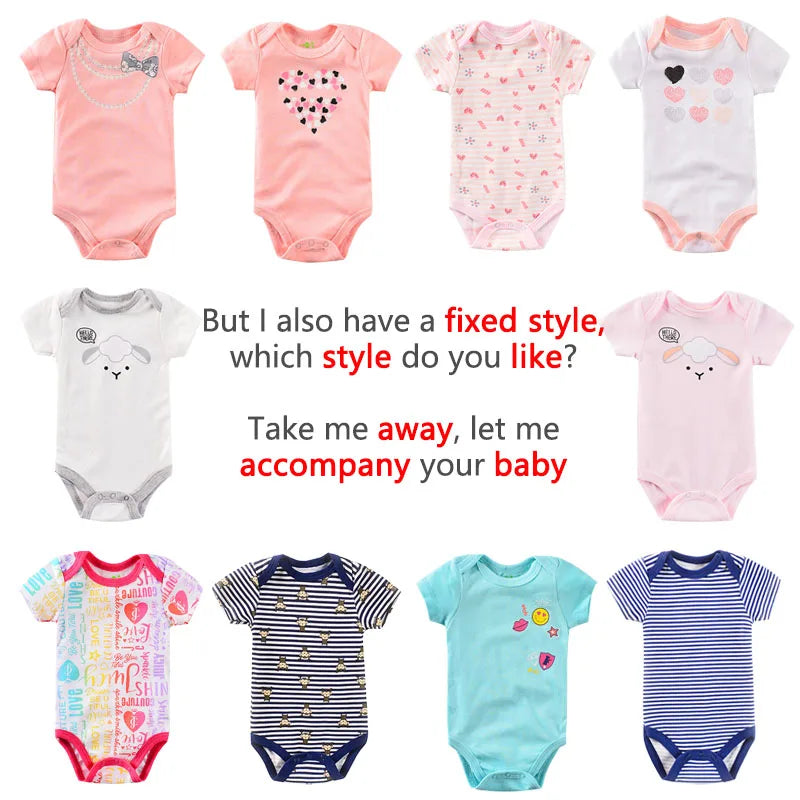 0-12M 1-2 Pieces Baby Bodysuit