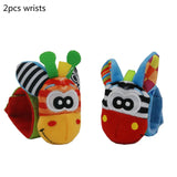 0-12M Stuffed Animal Wrist Rattle