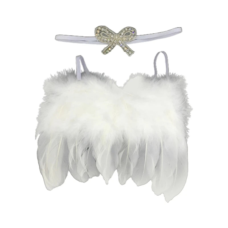 Baby Angel Wing with Headband