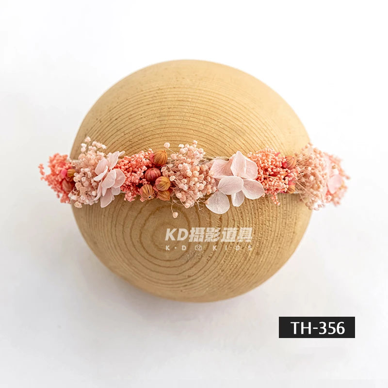 Adjustable Artificial Flower Headband