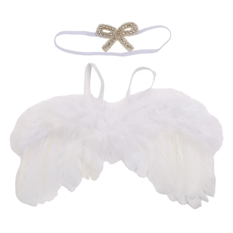 Baby Angel Wing with Headband