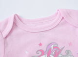 0-12 Months Newborn Cotton Short Sleeve Bodysuit 3/6 pcs