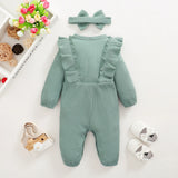 Newborn Bodysuit with Headband 0-18 Months