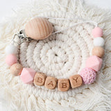 Custom Name Pacifier Chain-Newborn Gifts