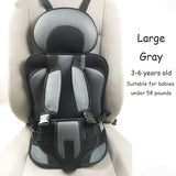 Child Safety Seat Mat for Kids 6 Months to 12 Years Old