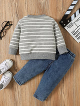 0-24 Months  Casual Jeans Set