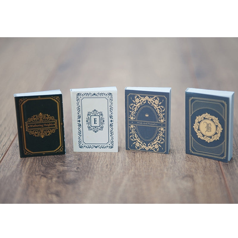 4 Pcs Retro Mini Books