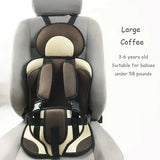 Child Safety Seat Mat for Kids 6 Months to 12 Years Old