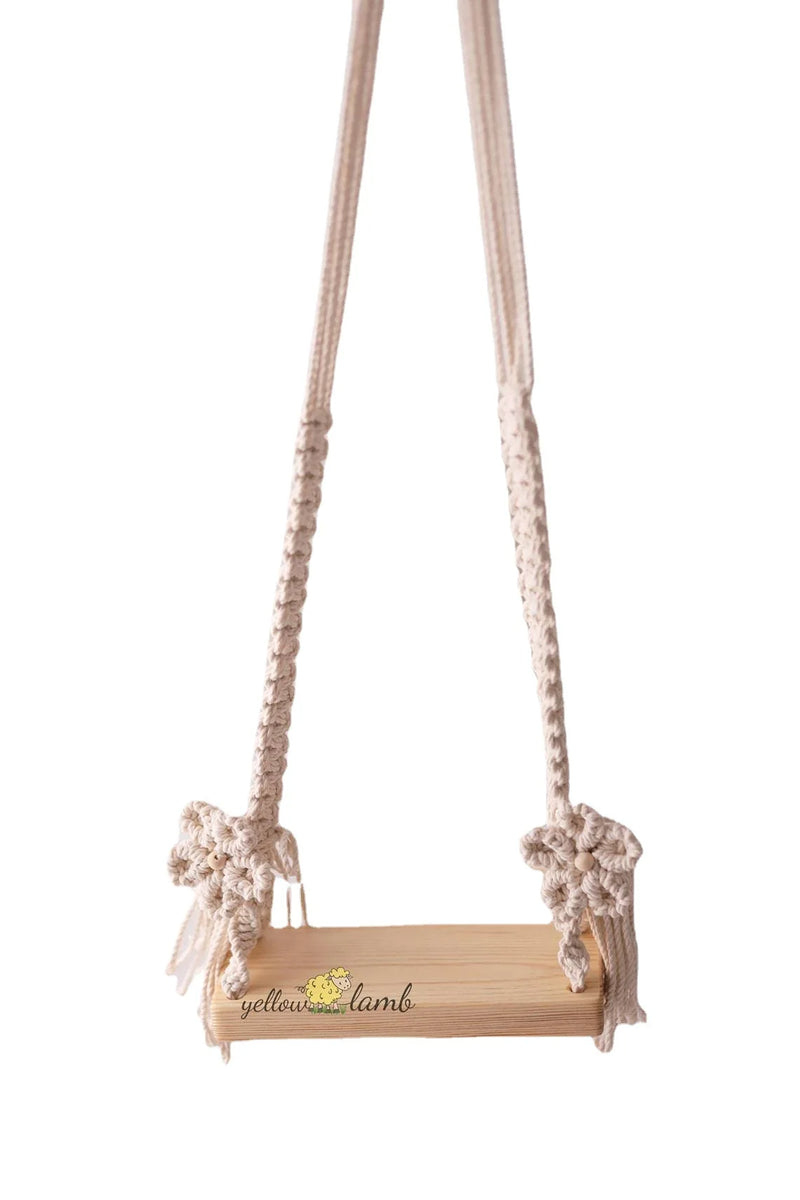 Newborn Photography Prop Wooden Swing