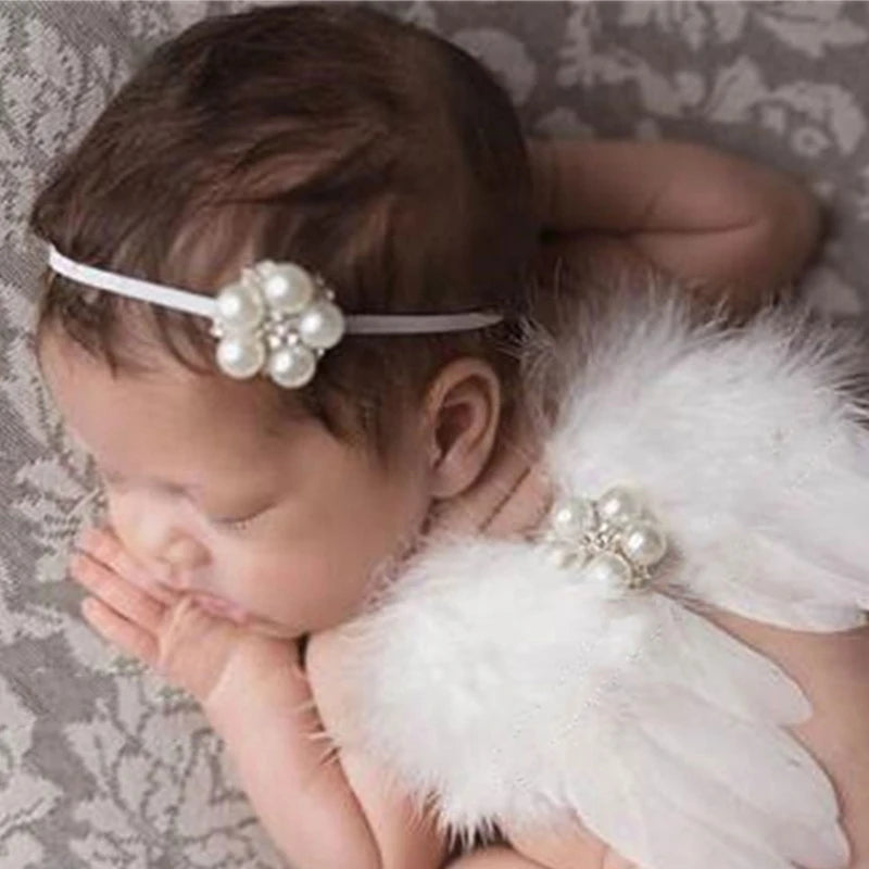 Baby Angel Wing with Headband