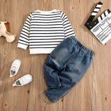 0-24 Months  Casual Jeans Set