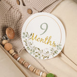 Baby  Monthly Milestone Memorial Cards