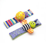 0-12M Stuffed Animal Wrist Rattle