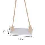 Newborn Photography Prop Wooden Swing