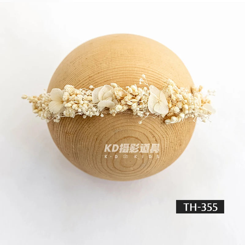 Adjustable Artificial Flower Headband