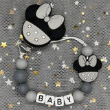 Custom Name Baby Pacifier Clips Chain