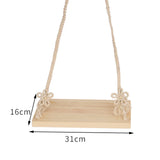 Newborn Photography Prop Wooden Swing