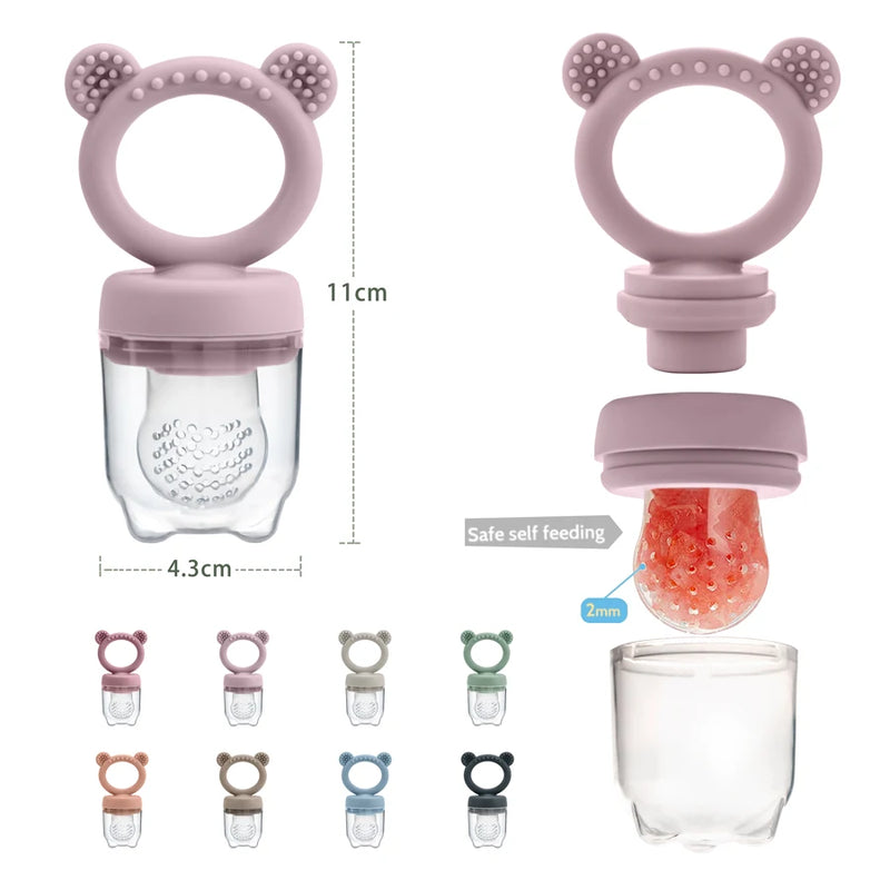 Baby Silicone Fruit Feeder Pacifier