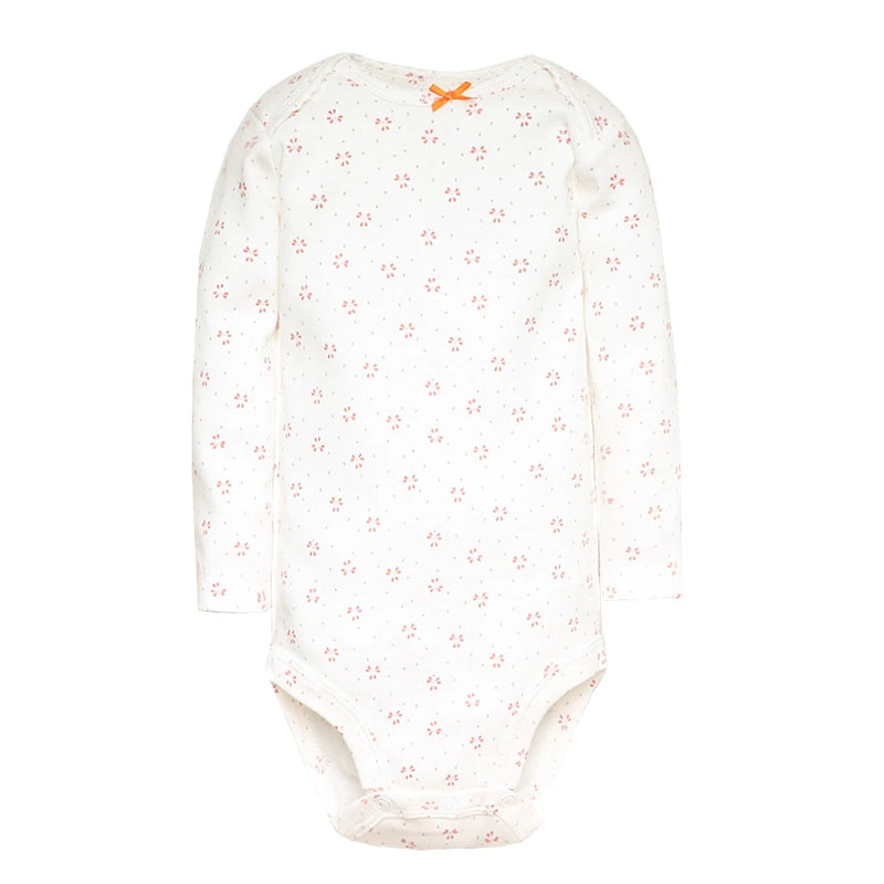 Newborn  Long Sleeve Bodysuits 3-5 PCS