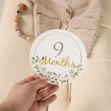 Baby  Monthly Milestone Memorial Cards