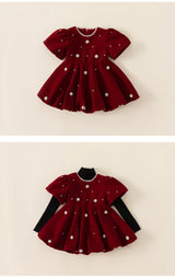 1-10Y Girls Princess Dresses