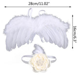 Baby Angel Wing with Headband