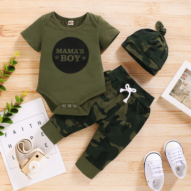 Baby Boy Summer Clothes Set 0-18 Months