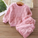 Flange Pajamas Suits 1-6 Years Old