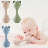 0-12 Months Rattle Silicone Teether Toys