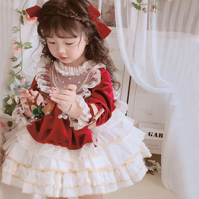 3-6M Baby Girl Princess Dress