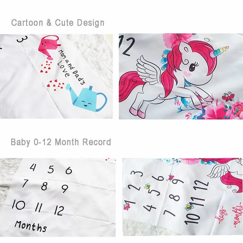 Baby Milestone Blankets