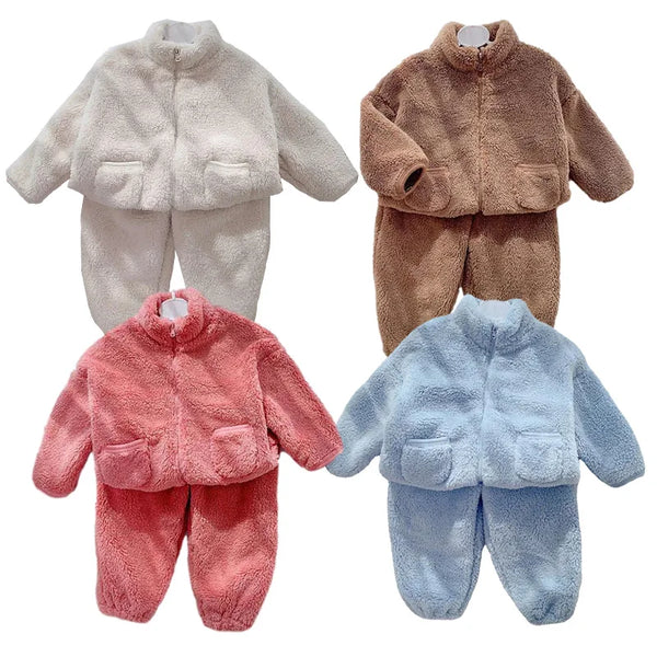 Fleece Kids Clothes Set