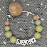 Custom Name Baby Pacifier Clips Chain