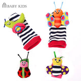 0-12M Stuffed Animal Wrist Rattle