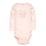 Newborn  Long Sleeve Bodysuits 3-5 PCS