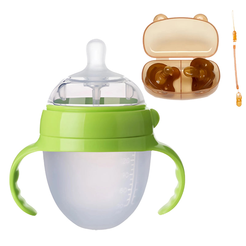 Silicone `Feeding Bottles 0-9 Month 150ML/250ML